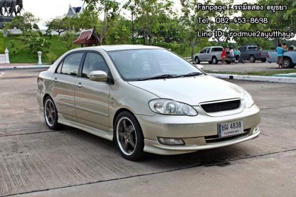 ถูกมาก Toyota Altis 1.6 E 2004 ไมเนอร์เชน สวย พร้อมใช้ครับ ถูกมาก Toyota Altis 1.6 E 2004 ไมเนอร์เชน สวย พร้อมใช้ครับ
