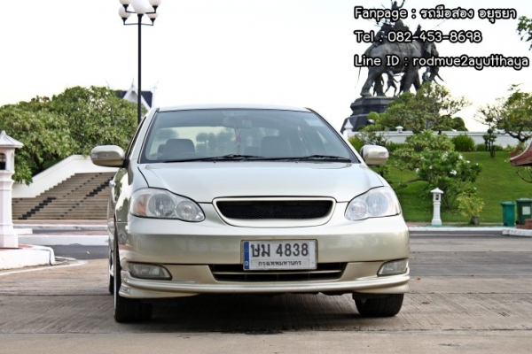 ถูกมาก Toyota Altis 1.6 E 2004 ไมเนอร์เชน สวย พร้อมใช้ครับ