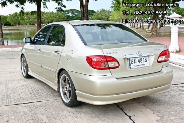 ถูกมาก Toyota Altis 1.6 E 2004 ไมเนอร์เชน สวย พร้อมใช้ครับ ถูกมาก Toyota Altis 1.6 E 2004 ไมเนอร์เชน สวย พร้อมใช้ครับ
