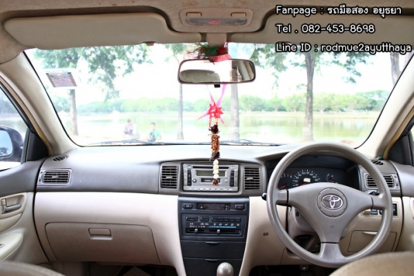 ถูกมาก Toyota Altis 1.6 E 2004 ไมเนอร์เชน สวย พร้อมใช้ครับ ถูกมาก Toyota Altis 1.6 E 2004 ไมเนอร์เชน สวย พร้อมใช้ครับ