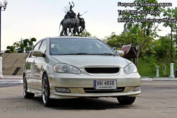 ถูกมาก Toyota Altis 1.6 E 2004 ไมเนอร์เชน สวย พร้อมใช้ครับ ถูกมาก Toyota Altis 1.6 E 2004 ไมเนอร์เชน สวย พร้อมใช้ครับ