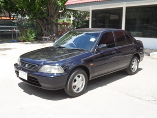 HONDA CITY LXI 1.5 MT ปี 1998 ติดแก๊ส LPG ขายถูก พร้อมใช้ T.086-527-9533
