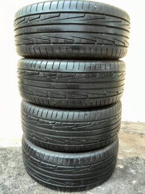 ขายยาง GOODYEAR Eagle F1 195-55-15 ปี12 ดอกสวย ไม่มีปะ พร้อมซิ่ง ชุดละ 3,500 บาท