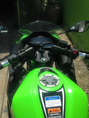 โอ บางนา ขาย ninja 250 ปี2013ไมล์7000 ราคา 94,500บาท