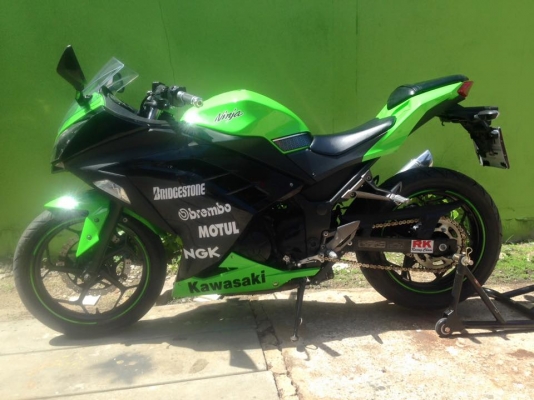 โอ บางนา ขาย ninja 250 ปี2013ไมล์7000 ราคา 94,500บาท