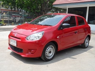 MITSUBISHI MIRAGE 1.2 GL Hatchback MT ปี 2013 รถสวยใช้งานน้อย T.086-527-9533
