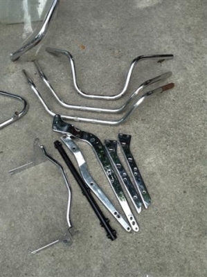 ขายชิวกัน ลม  เวสป้าแท้ กับ  กันลม แฮนนิ้ว ฮาเล่ ถูกๆๆๆ