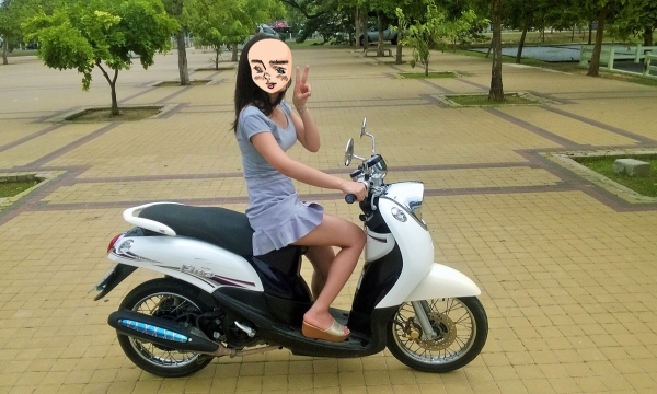 ขายYamaha Fino ตัวใหม่ เกร์ไมลแยก ปี56 รถออกมาได้ 2 ปีกว่าๆ