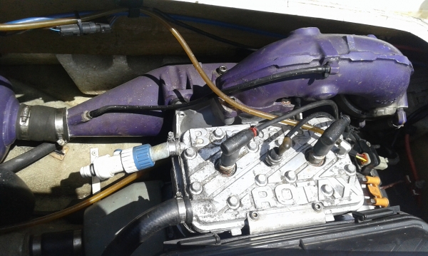 เรือเจ็ดสกีพร้อมหางลาก