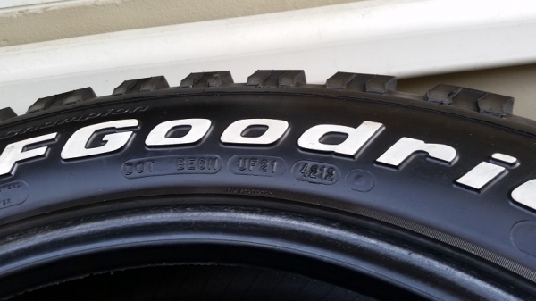 ยาง BF All terrain 285 55 R20