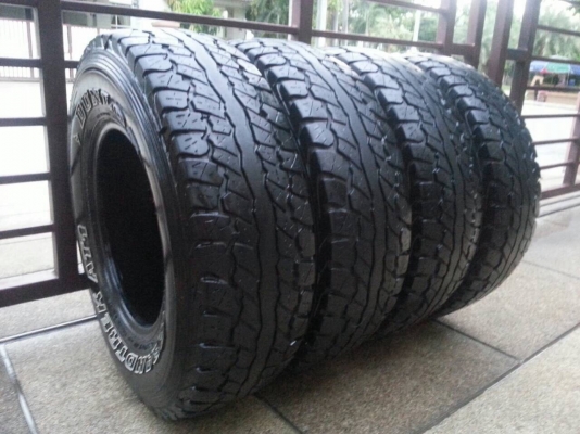 ยาง All Dunlop 30 9.5 R15 ดอกดี เนื้อยังนิ่ม พร้อมใช้งาน ราคาไม่แพง