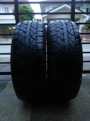 ยาง All Yokohama 265 70 16 กลางปี11 ดอกเยอะ 2เส้น