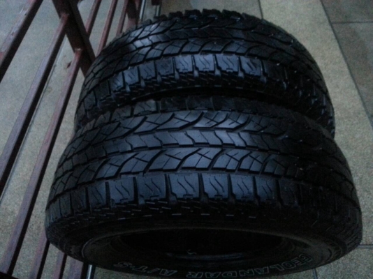 ยาง All Yokohama 265 70 16 กลางปี11 ดอกเยอะ 2เส้น