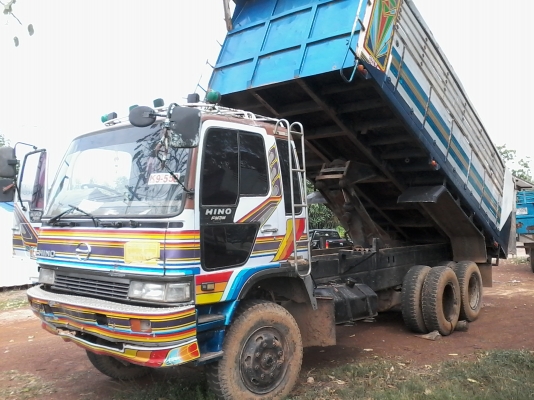 ขายด่วนครับ HINO 3 M ดั้มเนียม ลูก 3 คาน ยาว 6.3 เมตร ลงเล่มแล้ว