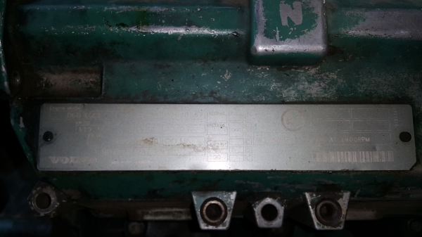 เครื่องยนต์รถแบคโฮวอลโว่