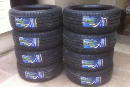 ยางใหม่ Goodyear Excellonce เบอร์ 215 45 17 เส้นล่ะ 2,000 บาท ราคานี้พิเศษสุดๆ