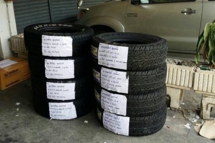 ยางใหม่ Goodyear Excellonce เบอร์ 215 45 17 เส้นล่ะ 2,000 บาท ราคานี้พิเศษสุดๆ