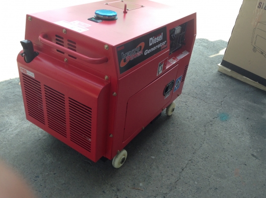 เครื่องปั่นไฟดีเซล 6 KVA. (รับประกัน 6 เดือน)ต่อตู้เชื่อมใด้