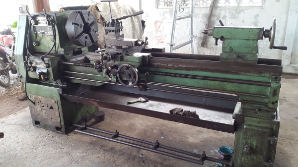 แท่นกลึง 7 ฟุต 3 เพลา เกียร์บล็อก พร้อมใช้งาน มีอุปกรณ์ให้ครบ 89,000 แท่นกลึง 7 ฟุต 3 เพลา เกียร์บล็อก พร้อมใช้งาน มีอุปกรณ์ให้ครบ 89,000