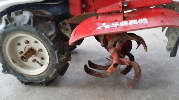 รถไถเดินตาม MITSUBISHI  รุ่น MM710S ขนาด 7 แรง  เครื่องยนต์เบนซิน  เก่าญี่ปุ่น  สภาพสวย