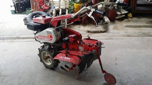 รถไถเดินตาม MITSUBISHI  รุ่น MM710S ขนาด 7 แรง  เครื่องยนต์เบนซิน  เก่าญี่ปุ่น  สภาพสวย