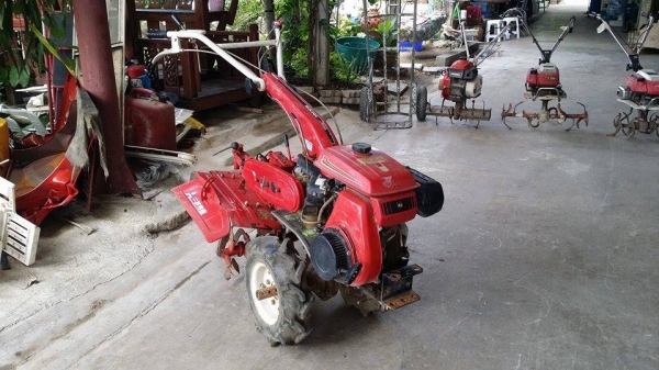 รถไถเดินตาม MITSUBISHI  รุ่น MM710S ขนาด 7 แรง  เครื่องยนต์เบนซิน  เก่าญี่ปุ่น  สภาพสวย