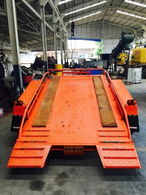 ขายรถเทลเลอร์ต่อรถกระบะบรรทุกแมคโคตัวเล็กยกกระบะได้ มือ1 ติดต่อ 097-2323923