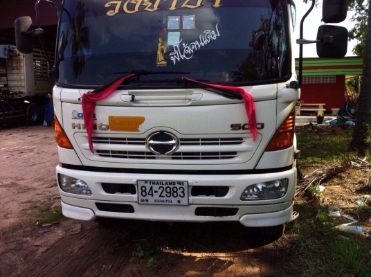 ขายรถ 2 คันHINOแก๊ส NGV จากศูนย์แท้+หาง3เพลาอู่พานทองชลบุรี เช็คศูนย์ตลอด ไม่เคยเฉี่ยวชนเช็คประวัติจากประกันภัยได้  3,800,000 บาท 089-8415-606 สุทธิพงษ์