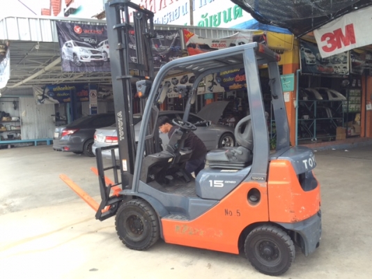 ขายฟอร์คลิฟต์ TOYOTA 02-8FD15 ,ดีเซล , เกียร์ออโต,เสาสูง 4.5 เมตร , ฮิ้งฟอร์ค งาปรับคว่ำ - หงาย , ใช้งานมา 3000 ช.ม ( SPECS JAPAN ) นำเข้าจากญี่ปุ่น ขายฟอร์คลิฟต์ TOYOTA 02-8FD15 ,ดีเซล , เกียร์ออโต,เสาสูง 4.5 เมตร , ฮิ้งฟอร์ค งาปรับคว่ำ - หงาย , ใช้งานมา 3000 ช.ม ( SPECS JAPAN ) นำเข้าจากญี่ปุ่น