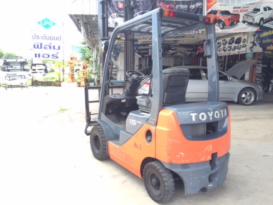 ขายฟอร์คลิฟต์ TOYOTA 02-8FD15 ,ดีเซล , เกียร์ออโต,เสาสูง 4.5 เมตร , ฮิ้งฟอร์ค งาปรับคว่ำ - หงาย , ใช้งานมา 3000 ช.ม ( SPECS JAPAN ) นำเข้าจากญี่ปุ่น ขายฟอร์คลิฟต์ TOYOTA 02-8FD15 ,ดีเซล , เกียร์ออโต,เสาสูง 4.5 เมตร , ฮิ้งฟอร์ค งาปรับคว่ำ - หงาย , ใช้งานมา 3000 ช.ม ( SPECS JAPAN ) นำเข้าจากญี่ปุ่น