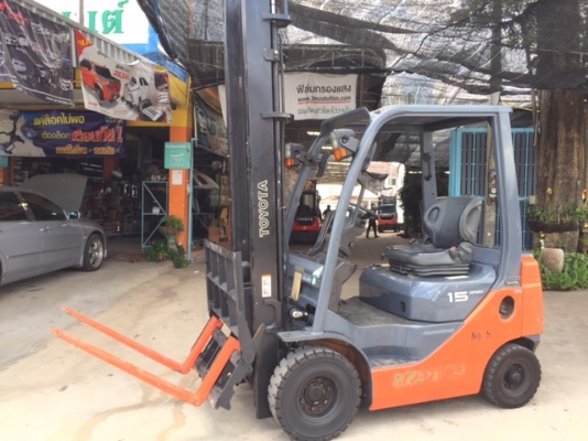 ขายฟอร์คลิฟต์ TOYOTA 02-8FD15 ,ดีเซล , เกียร์ออโต,เสาสูง 4.5 เมตร , ฮิ้งฟอร์ค งาปรับคว่ำ - หงาย , ใช้งานมา 3000 ช.ม ( SPECS JAPAN ) นำเข้าจากญี่ปุ่น ขายฟอร์คลิฟต์ TOYOTA 02-8FD15 ,ดีเซล , เกียร์ออโต,เสาสูง 4.5 เมตร , ฮิ้งฟอร์ค งาปรับคว่ำ - หงาย , ใช้งานมา 3000 ช.ม ( SPECS JAPAN ) นำเข้าจากญี่ปุ่น
