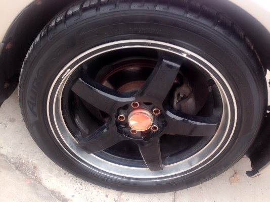 TOYOTA CORONA 1.6 AT ปี 94 รถสวยพร้อมใช้งานได้เลยครับ ชุดแต่งล้อแม็กขอบ 17 สวยๆ ภายในเก๋งคอนโซลสวยครบ CD MP3 แอร์ พ.เพาเวอร์ ก.ไฟฟ้าขึ้นลงได้ทุกบานครับ เครื่องแน่นแรงดีสุดๆครับ ติดตั้งแก๊ส LPG ลงเล่มครบพร้อม ช่วงล่างแน่น ยางสภาพดีประมาณ 65\% พร้อมใช้งาน ภา