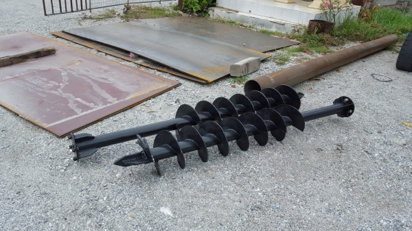 ขายมอเตอร์พร้อมดอกเจาะใส่รถเจาะ.pc30.40.50.