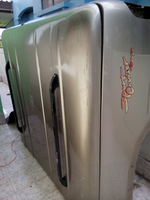 ขายฝาปิดกระบะ TOP UP ใส่ Sportcruiser 4 Dr