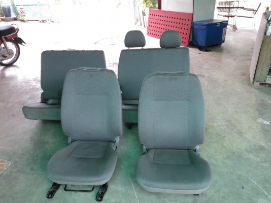 เบาะรถตู้ คู่หน้า คู้ท้าย