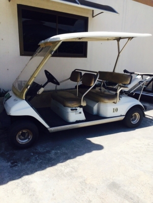 ขายรถกอล์เครื่องยนต์ ยี่ห้อYAMAHA 2 ตอน
