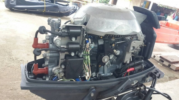 ขายด่วน เครื่องเรือยามาฮ่า 25 แรง สตาร์ทไฟฟ้า สวยมากๆ