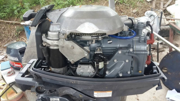 ขายด่วน เครื่องเรือยามาฮ่า 25 แรง สตาร์ทไฟฟ้า สวยมากๆ