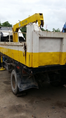 ขายรถบรรทุก6 ล้อติดเครนดั๊มได้ราคา 450,000 บาท ขายรถบรรทุก6 ล้อติดเครนดั๊มได้ราคา 450,000 บาท