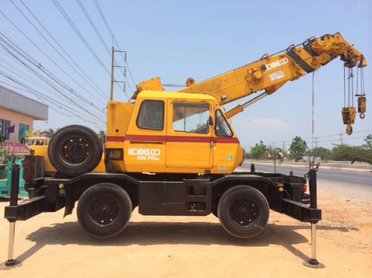 ขายรถเครน KOBELCO RK70M-2 ยกสูง 21 เมตร สภาพสวยพร้อมใช้ นำเข้าจากญี่ปุ่น มีVDOการทำงานให้ชมครับ