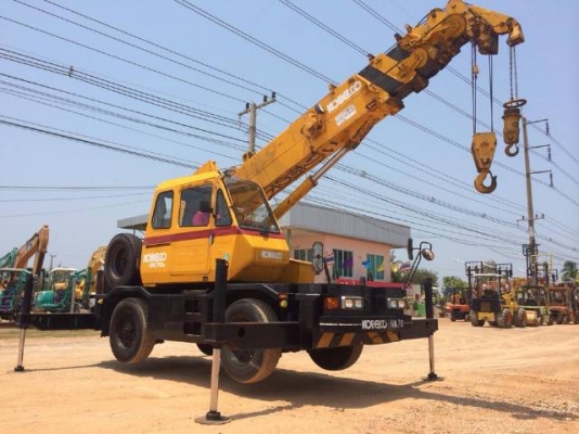 ขายรถเครน KOBELCO RK70M-2 ยกสูง 21 เมตร สภาพสวยพร้อมใช้ นำเข้าจากญี่ปุ่น มีVDOการทำงานให้ชมครับ