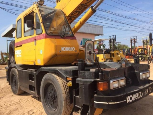 ขายรถเครน KOBELCO RK70M-2 ยกสูง 21 เมตร สภาพสวยพร้อมใช้ นำเข้าจากญี่ปุ่น มีVDOการทำงานให้ชมครับ