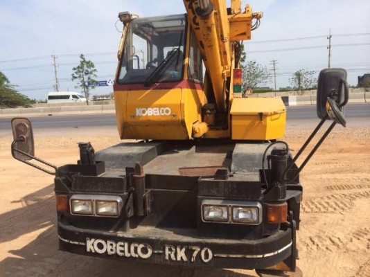 ขายรถเครน KOBELCO RK70M-2 ยกสูง 21 เมตร สภาพสวยพร้อมใช้ นำเข้าจากญี่ปุ่น มีVDOการทำงานให้ชมครับ