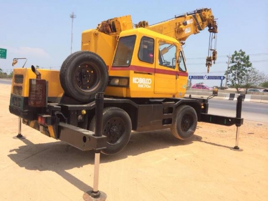 ขายรถเครน KOBELCO RK70M-2 ยกสูง 21 เมตร สภาพสวยพร้อมใช้ นำเข้าจากญี่ปุ่น มีVDOการทำงานให้ชมครับ