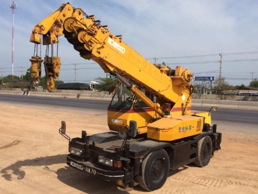 ขายรถเครน KOBELCO RK70M-2 ยกสูง 21 เมตร สภาพสวยพร้อมใช้ นำเข้าจากญี่ปุ่น มีVDOการทำงานให้ชมครับ
