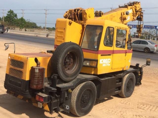 ขายรถเครน KOBELCO RK70M-2 ยกสูง 21 เมตร สภาพสวยพร้อมใช้ นำเข้าจากญี่ปุ่น มีVDOการทำงานให้ชมครับ