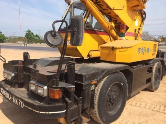 ขายรถเครน KOBELCO RK70M-2 ยกสูง 21 เมตร สภาพสวยพร้อมใช้ นำเข้าจากญี่ปุ่น มีVDOการทำงานให้ชมครับ