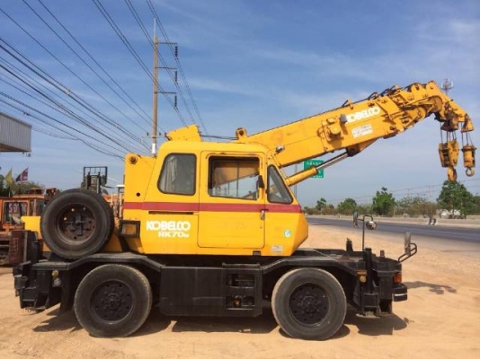 ขายรถเครน KOBELCO RK70M-2 ยกสูง 21 เมตร สภาพสวยพร้อมใช้ นำเข้าจากญี่ปุ่น มีVDOการทำงานให้ชมครับ