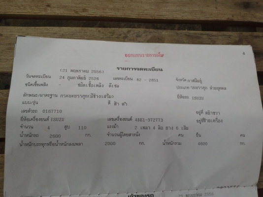 ขาย ISUZU  110  แรง หัวการ์ตูนสวยๆ กระจกไฟฟ้า เล่มทะเบียน พร้อมโอน
