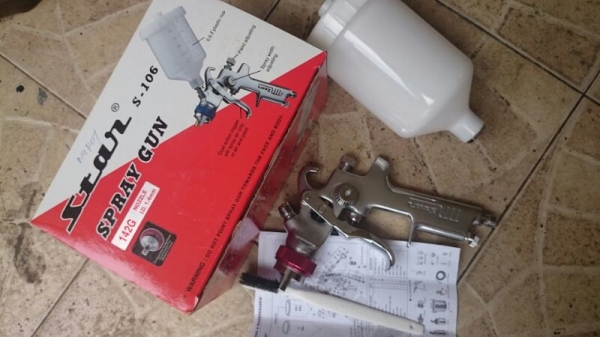 ขายกาพ่นสี Star. S 106  รุ่นงานละเอียดหัวแดง